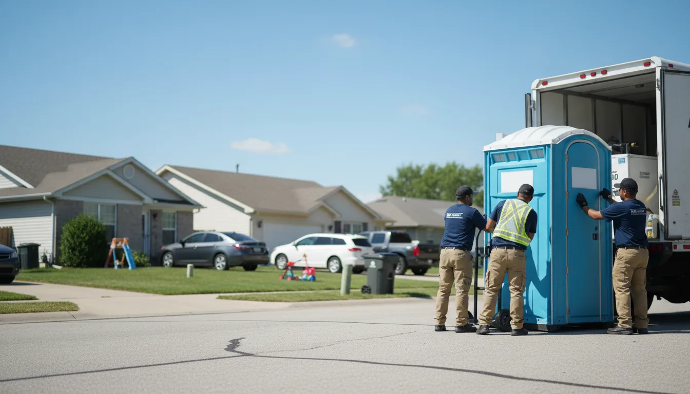 Standard Porta Potty Rentals in Middletown, IL near me